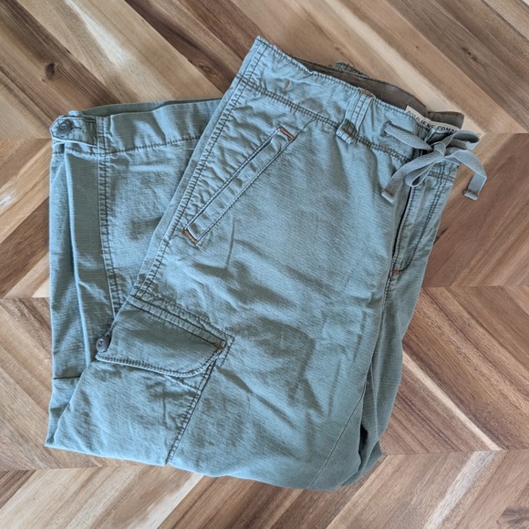 Vintage Polo Jeans Company Ralph Lauren Cargo Capri Low-Rise - Picture 3 of 5